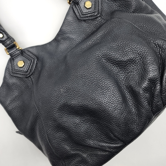 Marc By Marc Jacobs Classic Q Fran Hobo Black Leather Bag - Picture 4 of 16